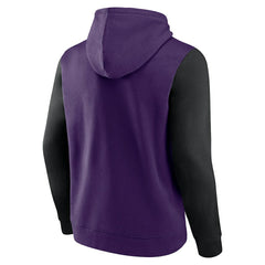 Phoenix Suns Logo Athletic Outline Colorblock Pullover Hoodie sale
