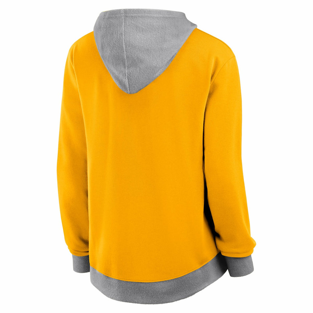 Los Angeles Lakers Logo Athletic Women's Hit It French Terry Full-Zip Hoodie