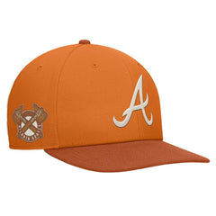 Orange Atlanta Braves Nike Pro Dunk Performance Snapback Hat