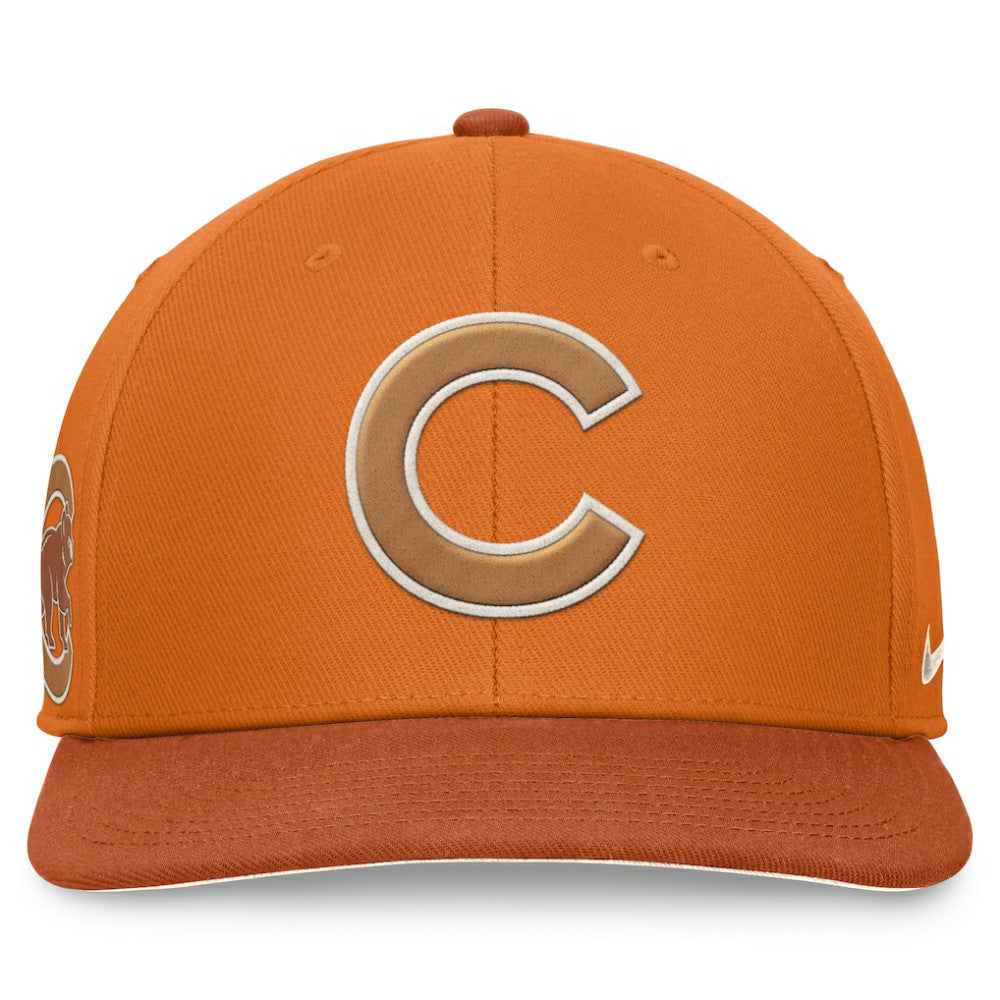 Orange Chicago Cubs Nike Pro Dunk Performance Snapback Hat