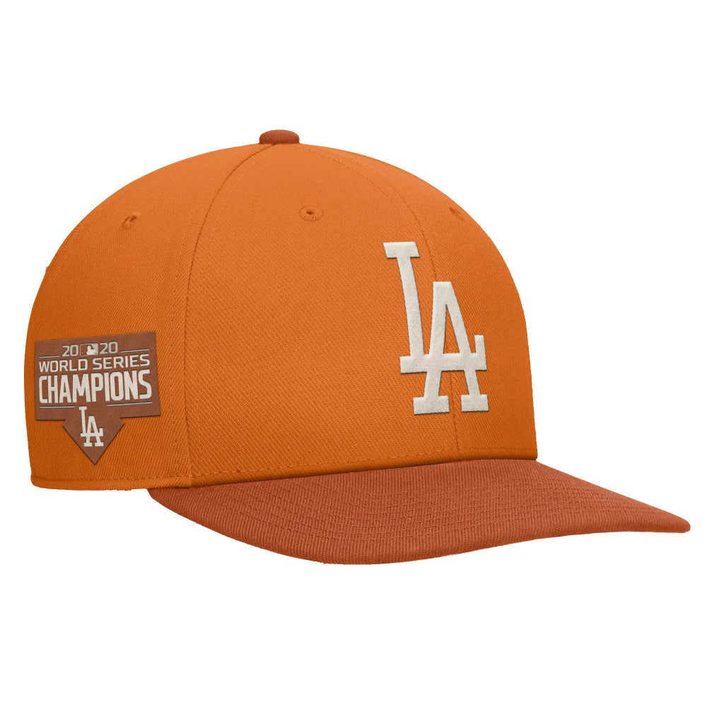 Orange Los Angeles Dodgers Nike Pro Dunk Performance Snapback Hat