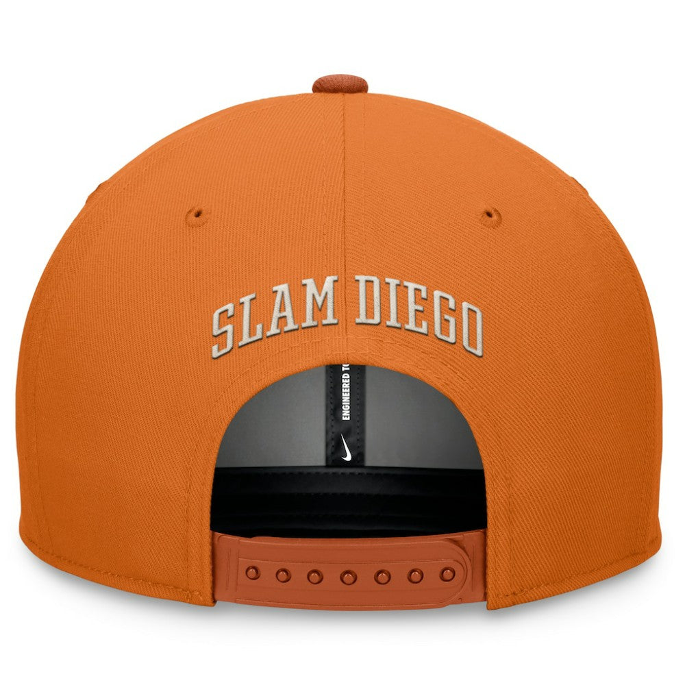 Orange San Diego Padres Nike Pro Dunk Performance Snapback Hat