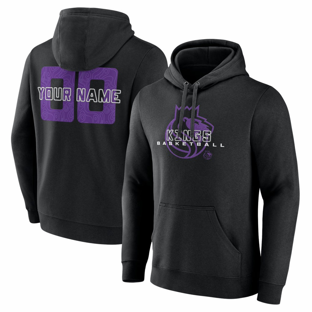 Sacramento Kings Custom Stellar Pullover Hoodie