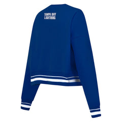 NHL Tampa Bay Lightning Pro Standard Women's Area Code Cropped Pullover Sweatshirt