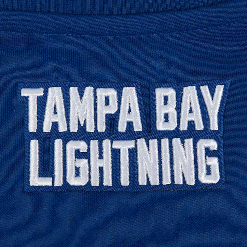 NHL Tampa Bay Lightning Pro Standard Women's Area Code Cropped Pullover Sweatshirt