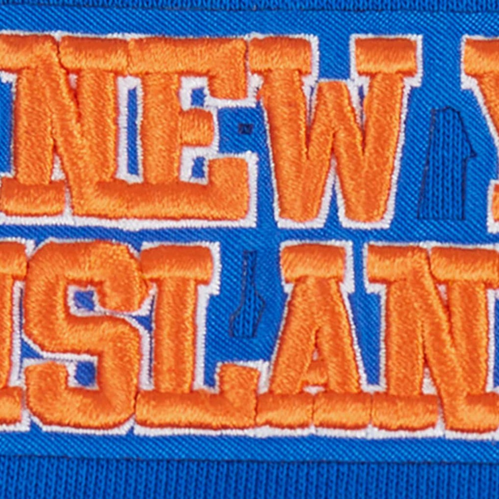 NHL New York Islanders Pro Standard Women's Area Code Cropped Pullover Sweatshirt