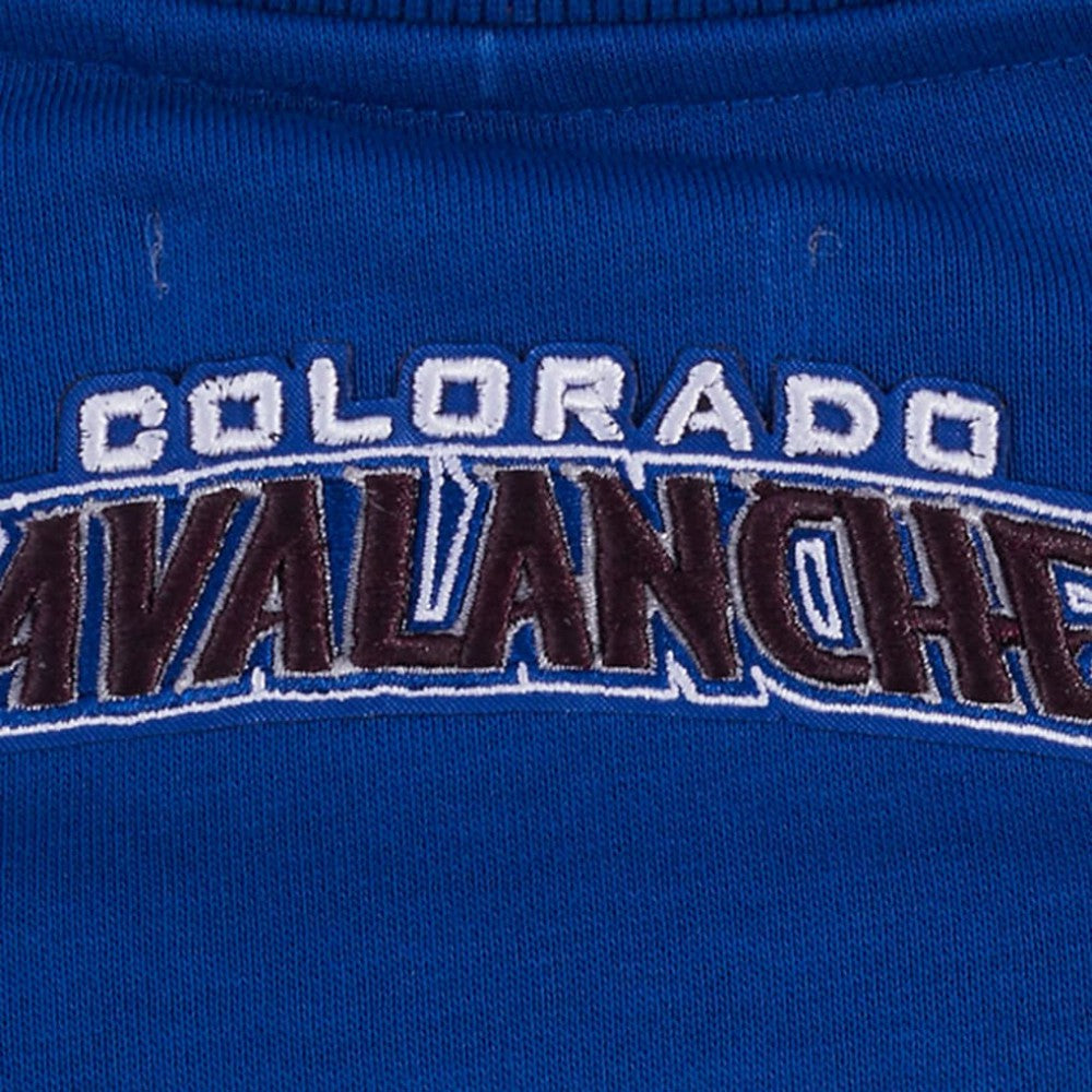 NHL Colorado Avalanche Pro Standard Women's Area Code Cropped Pullover Sweatshirt