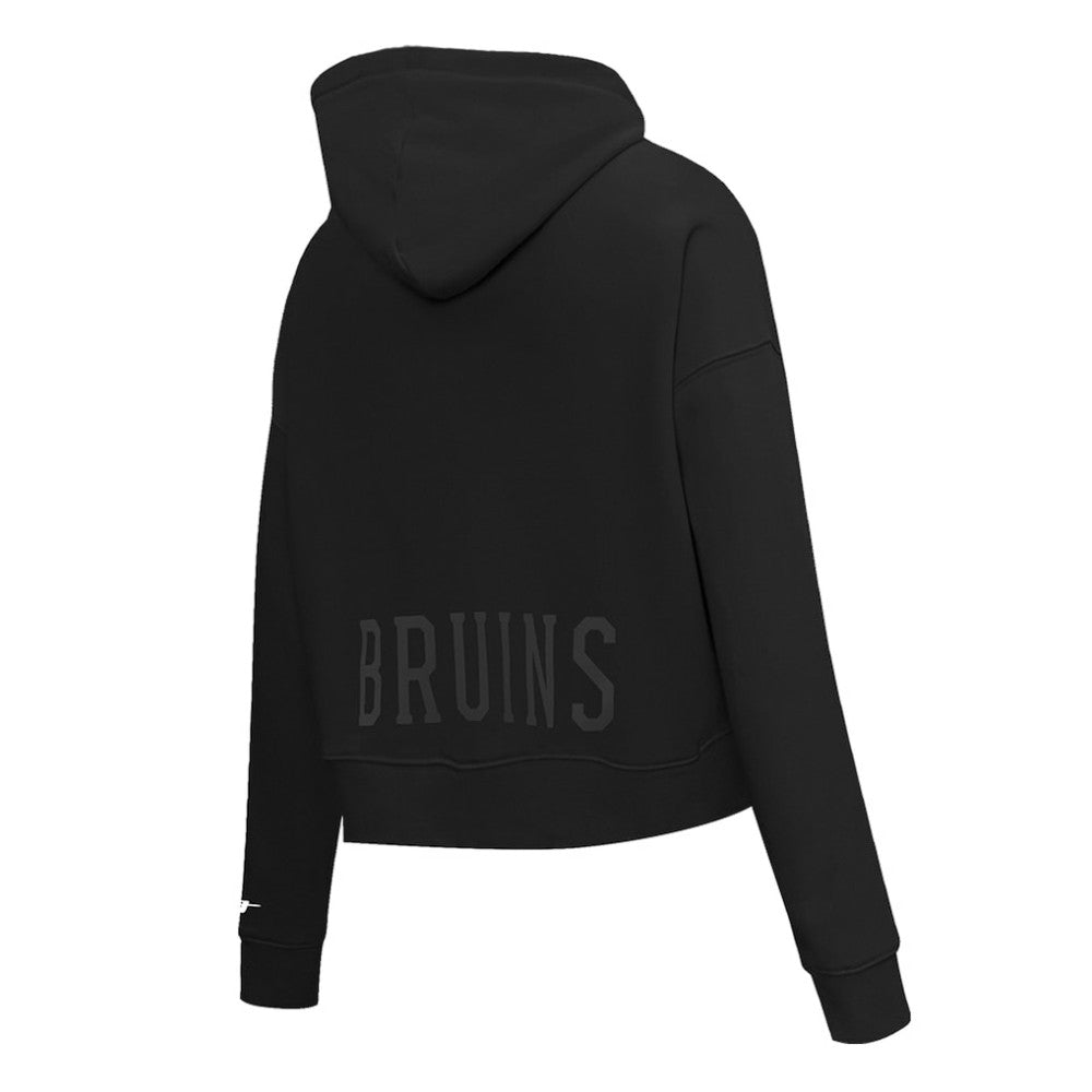 NHL Boston Bruins Pro Standard Women's Jewels Cropped Pullover Hoodie