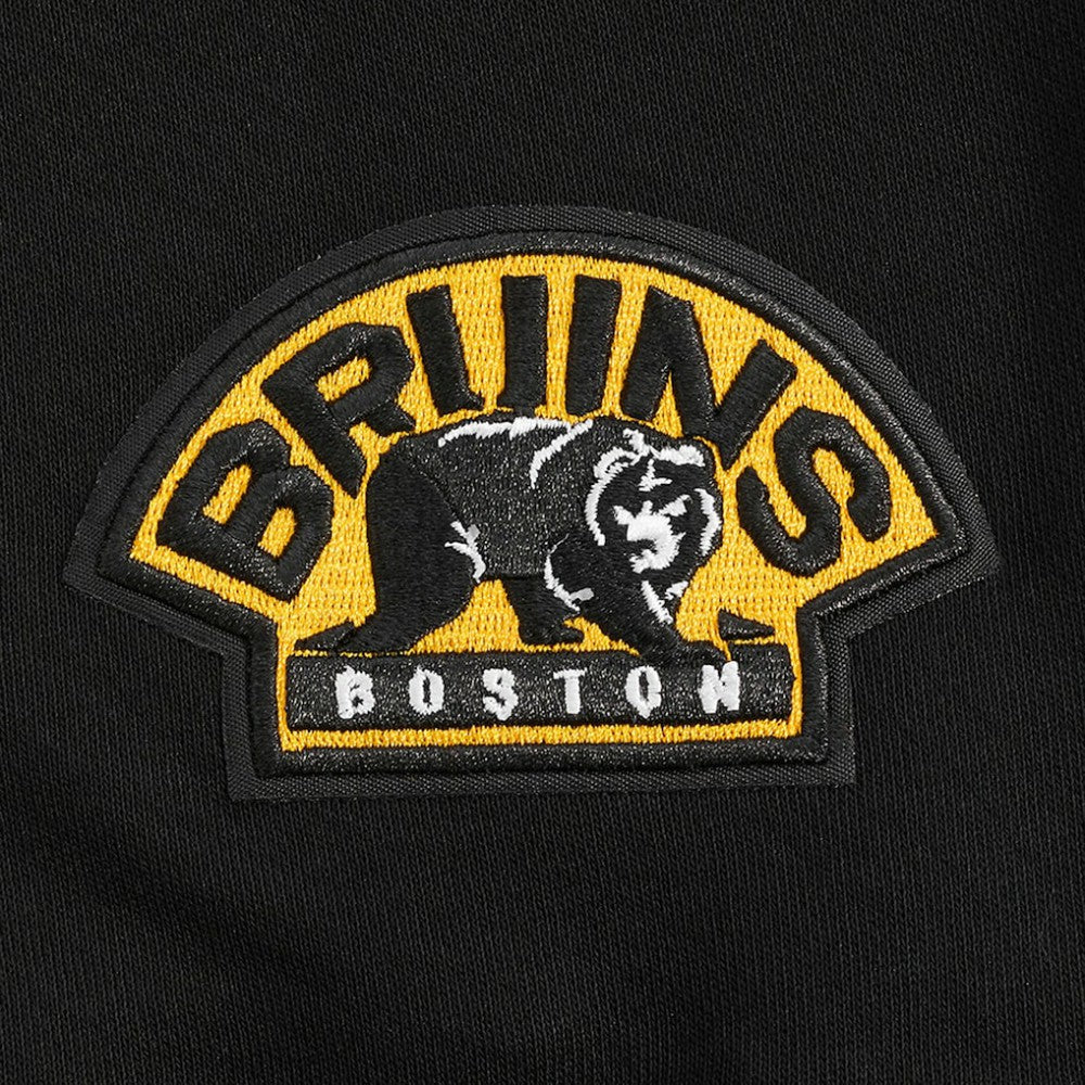 NHL Boston Bruins Pro Standard Women's Jewels Cropped Pullover Hoodie