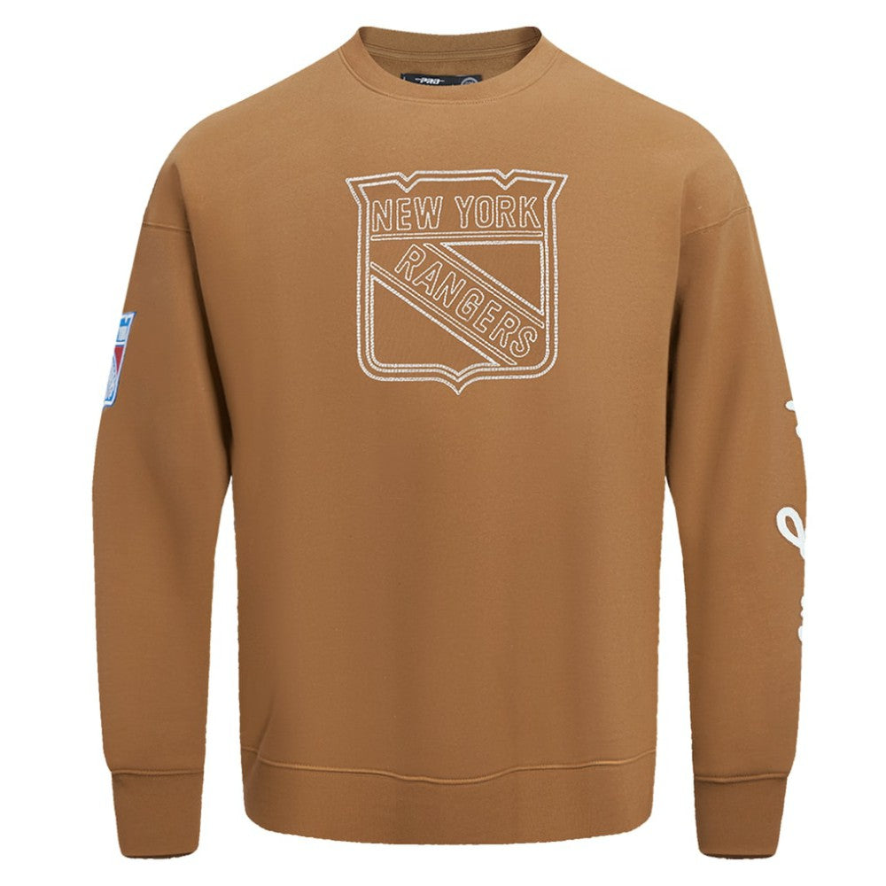 NHL New York Rangers Pro Standard Paint the City Pullover Sweatshirt
