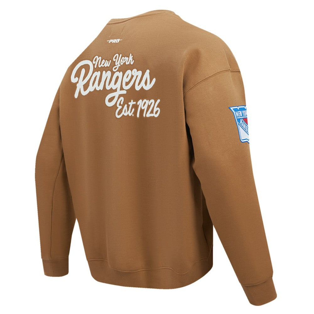 NHL New York Rangers Pro Standard Paint the City Pullover Sweatshirt