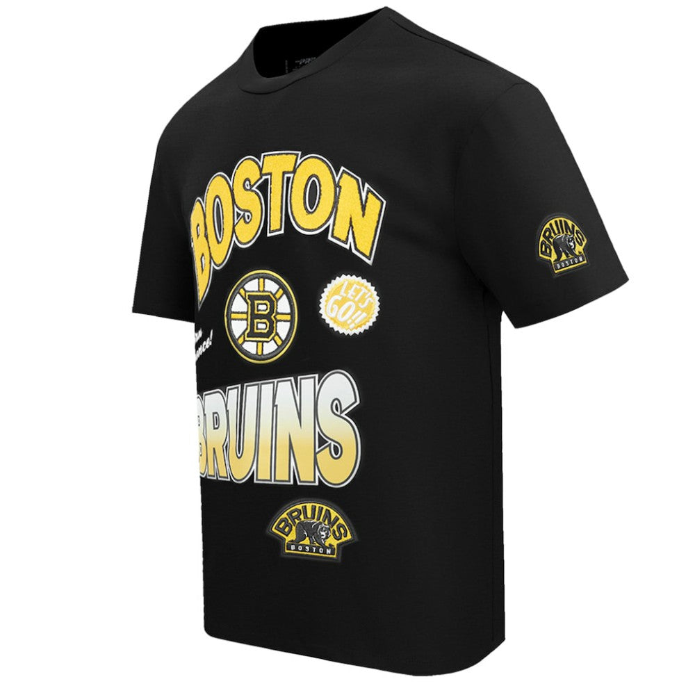 NHL Boston Bruins Pro Standard Turn It Up T-Shirt