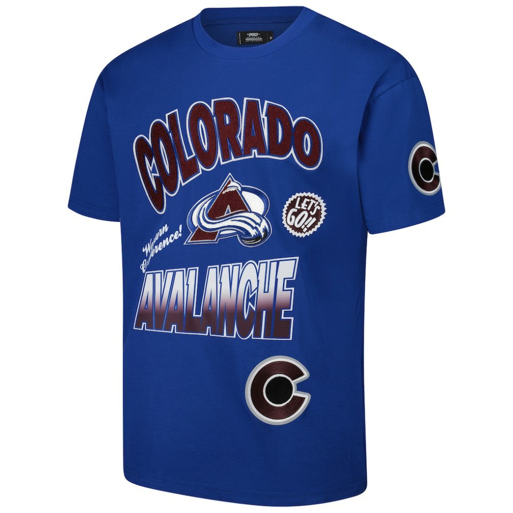 NHL Colorado Avalanche Pro Standard Turn It Up Dropped Shoulder T-Shirt