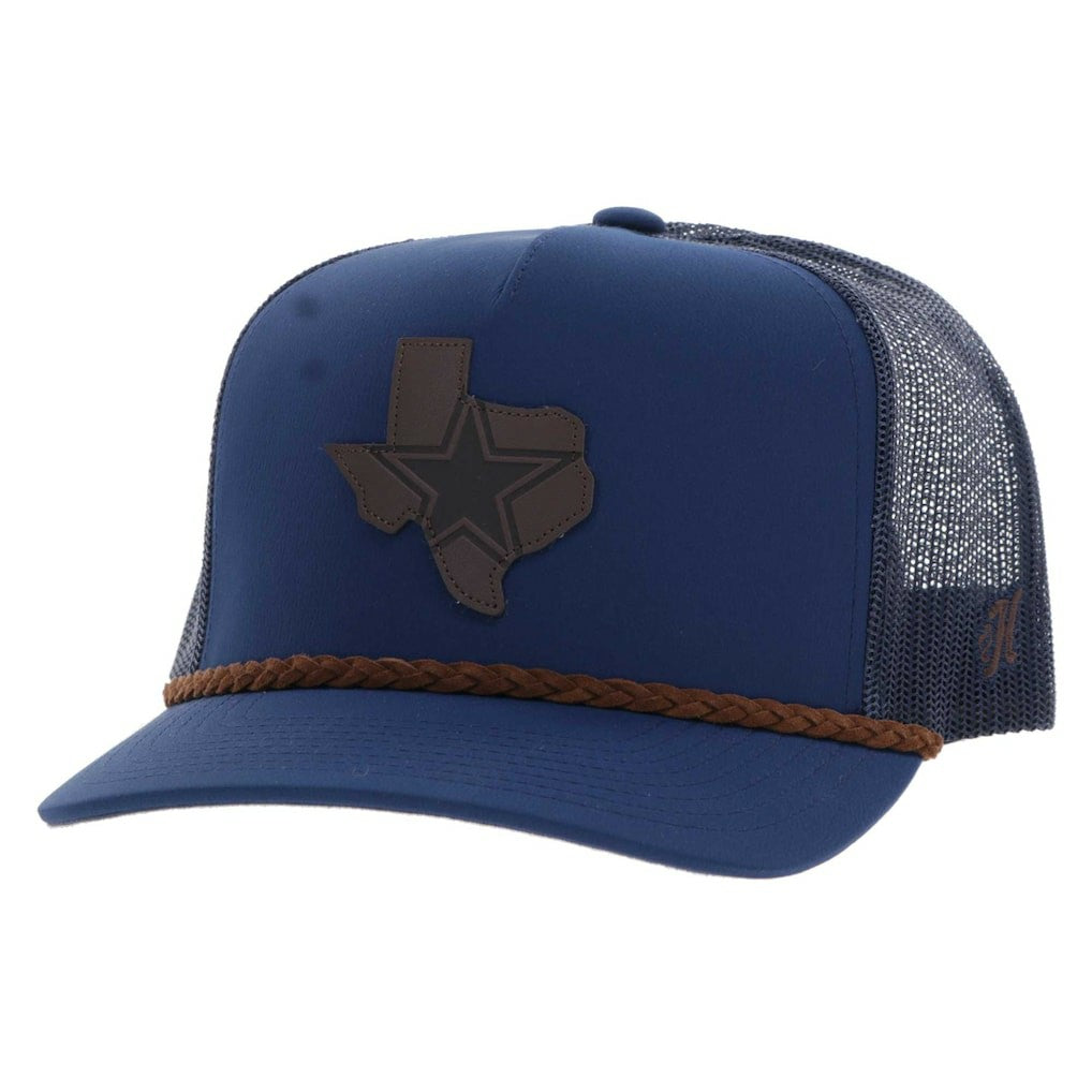 HOOey State Patch Rope Trucker Adjustable Hat - Dallas Cowboys Hats