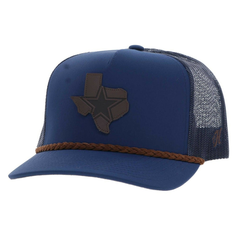 HOOey State Patch Rope Trucker Adjustable Hat - Dallas Cowboys Hats