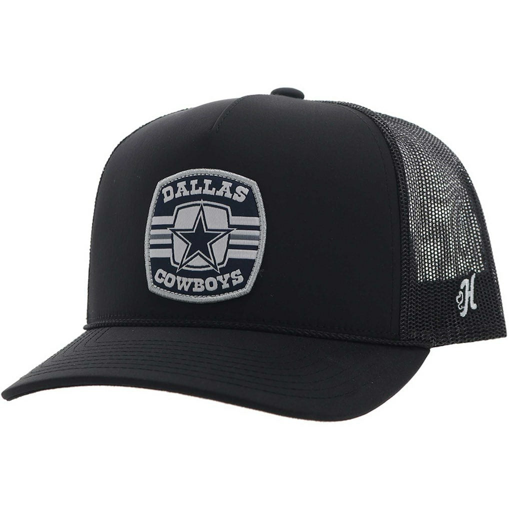 HOOey Patch Rope Trucker Adjustable Hat - Dallas Cowboys Hats