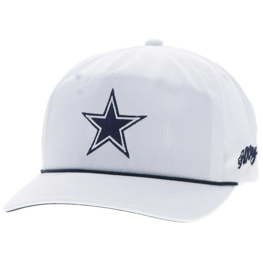 HOOey Star Logo Rope Adjustable Hat - Dallas Cowboys Hats