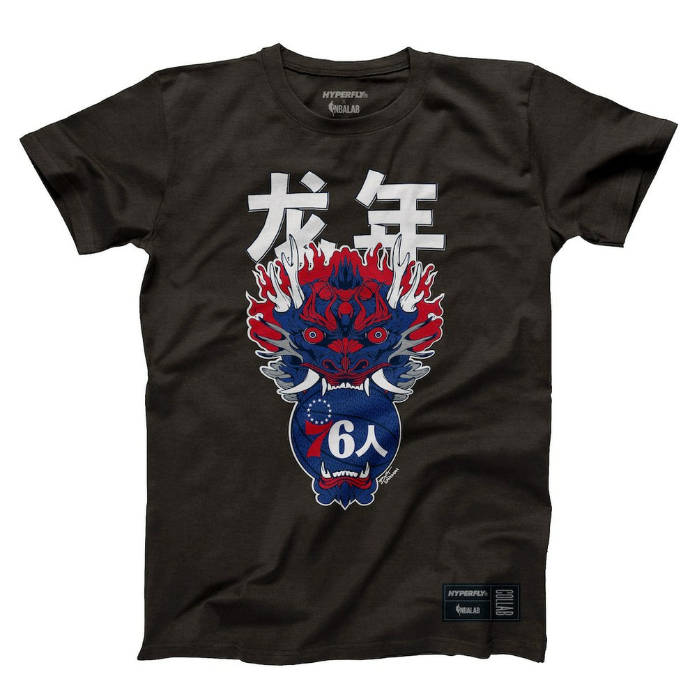 Philadelphia 76ers Hyperfly Unisex Year of the Dragon Lunar New Year Collection T-Shirt