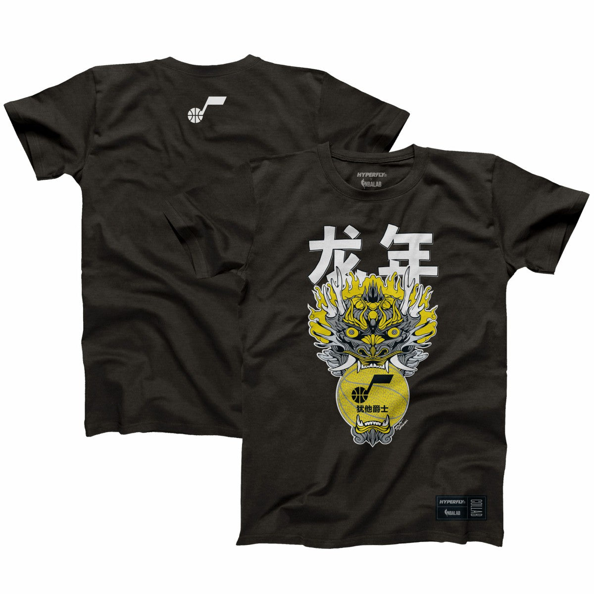 Utah Jazz Hyperfly Unisex Year of the Dragon Lunar New Year Collection T-Shirt