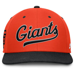 Orange/Black San Francisco Giants Nike Cooperstown Collection Pro Performance Snapback Hat