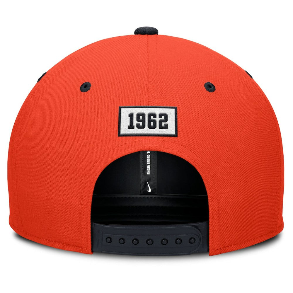 Orange/Navy Houston Astros Nike Cooperstown Collection Pro Performance Snapback Hat