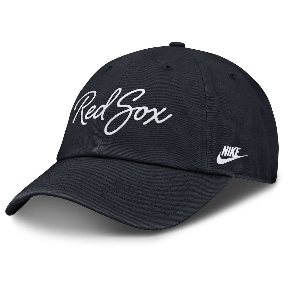 Navy Boston Red Sox Nike Women's Cooperstown Club Script Adjustable Hat