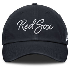 Navy Boston Red Sox Nike Women's Cooperstown Club Script Adjustable Hat