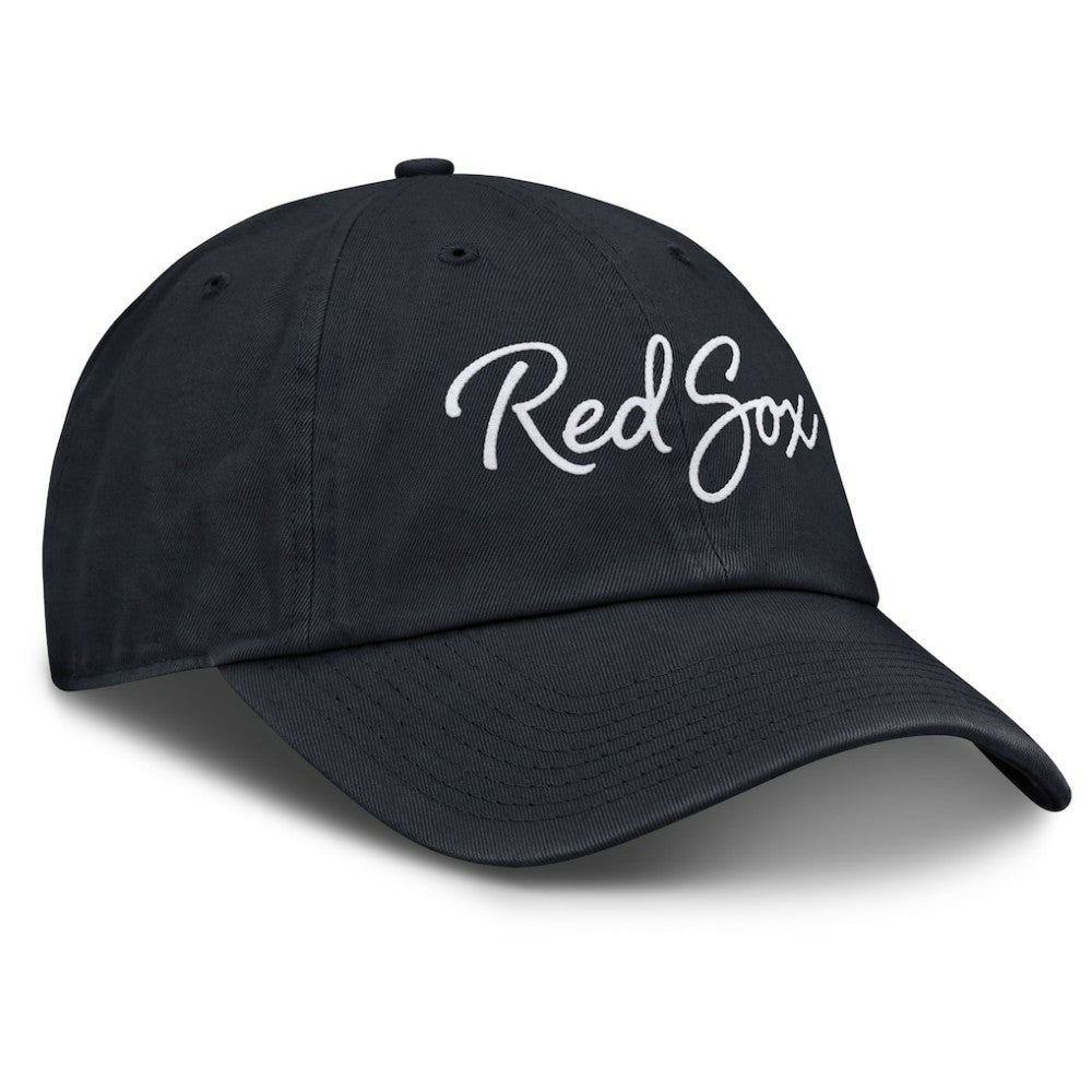 Navy Boston Red Sox Nike Women's Cooperstown Club Script Adjustable Hat