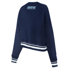 Memphis Grizzlies Pro Standard Women's Area Code Cropped Pullover Sweatshirt