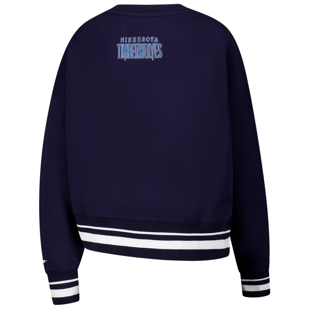 Minnesota Timberwolves Pro Standard Women's Area Code Cropped Pullover Sweatshirt