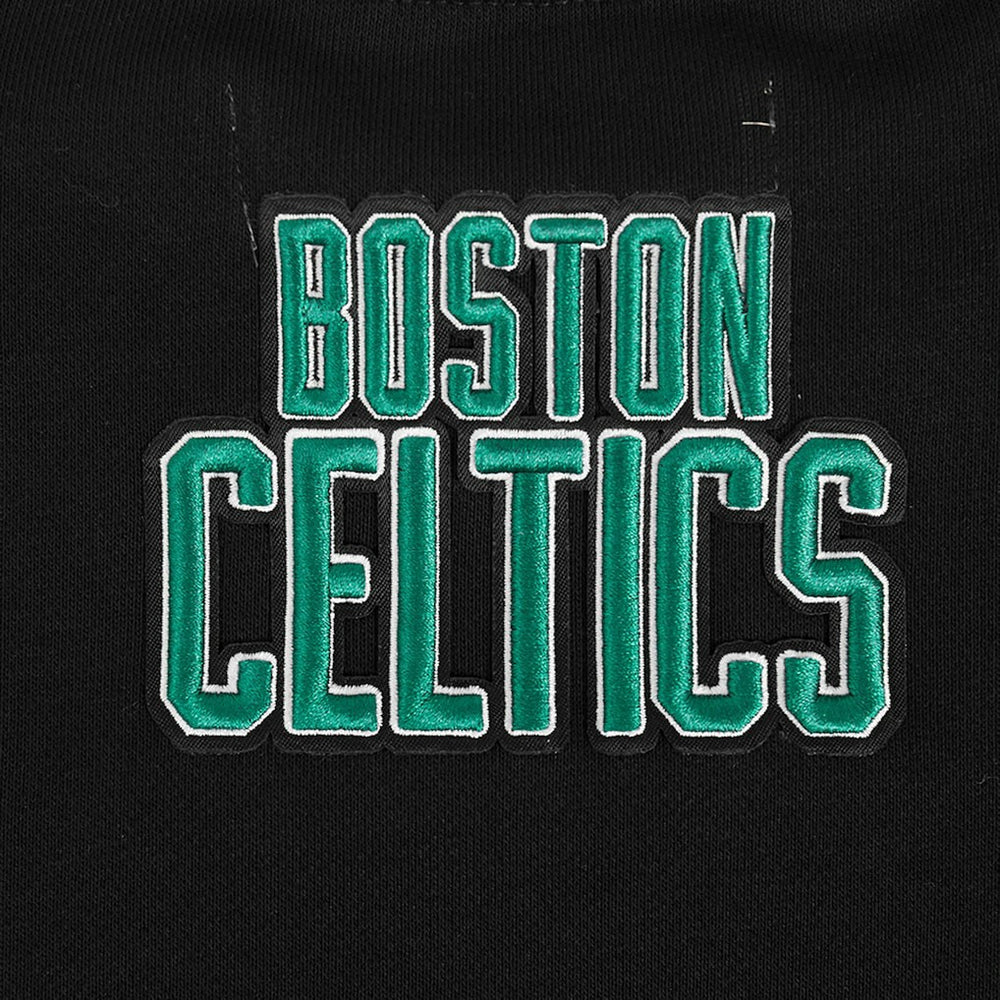 Boston Celtics Pro Standard Women's Area Code Cropped Pullover Sweatshirt