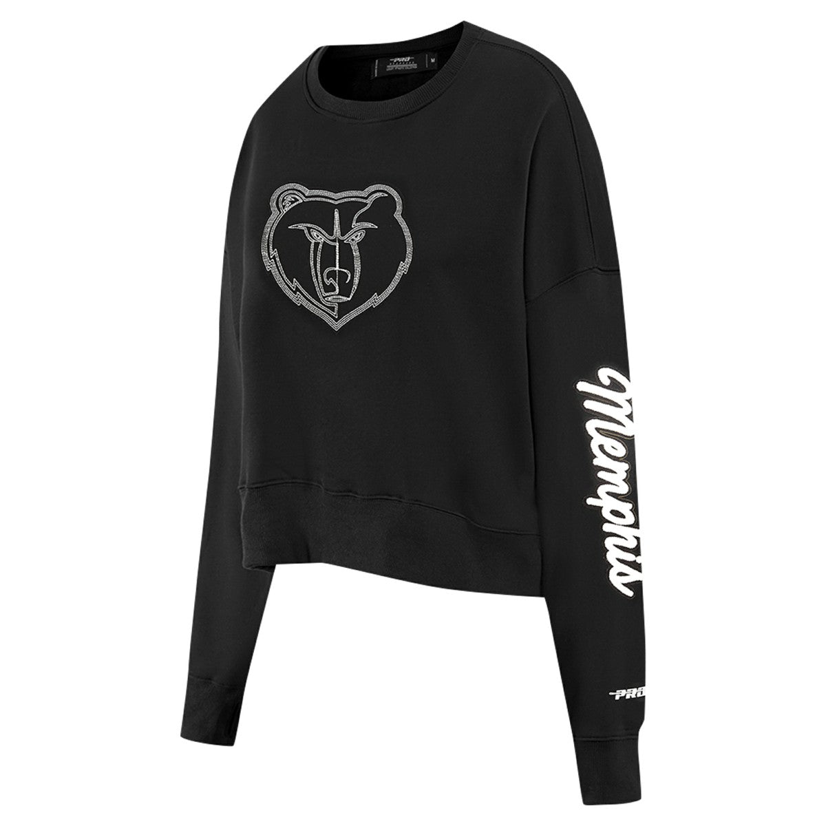 Memphis Grizzlies Pro Standard Women's Paint The City Cropped Pullover Sweatshirt