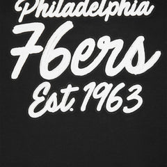 Philadelphia 76ers Pro Standard Women's Paint The City Cropped Pullover Sweatshirt