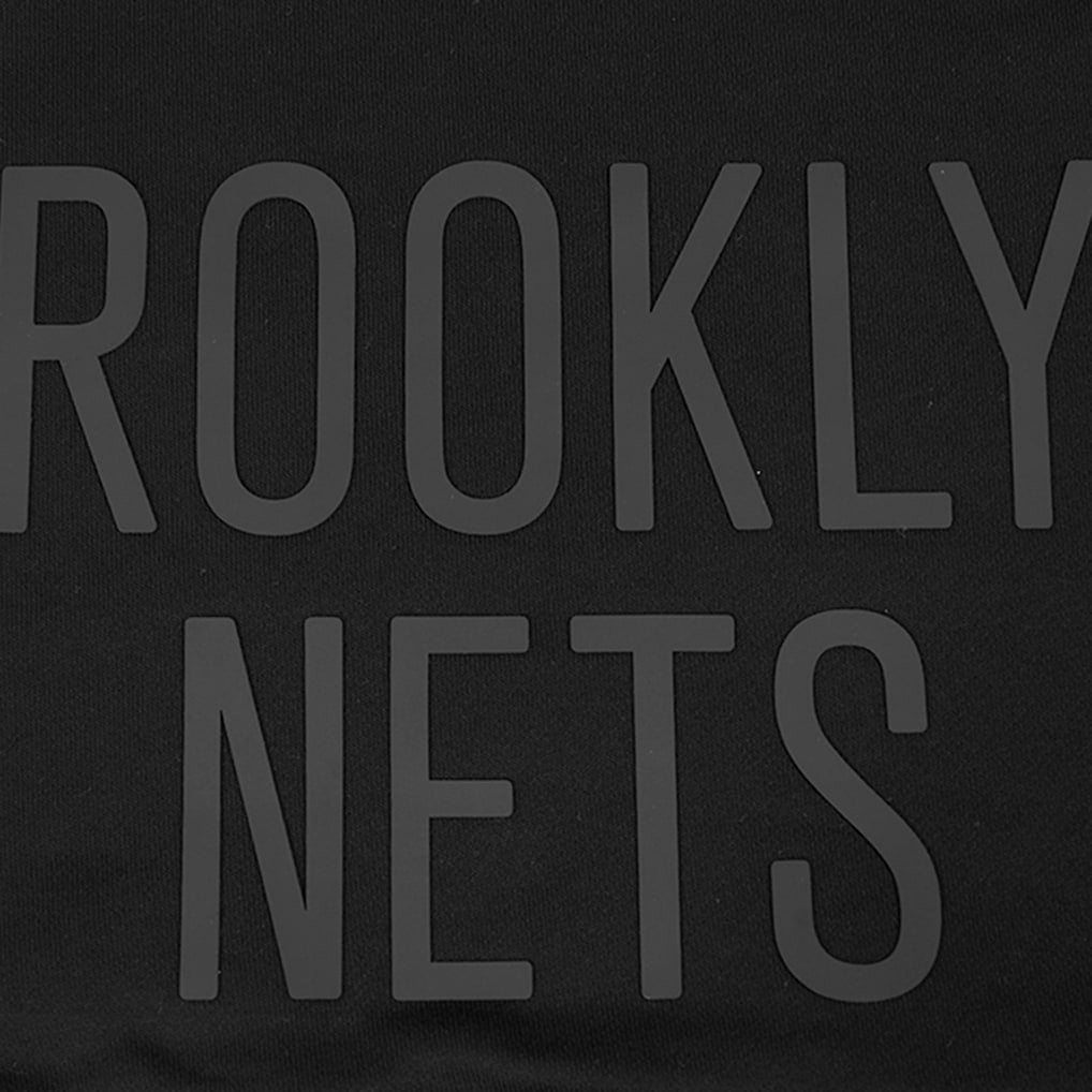 Brooklyn Nets Pro Standard Women's Jewels Cropped Pullover Hoodie