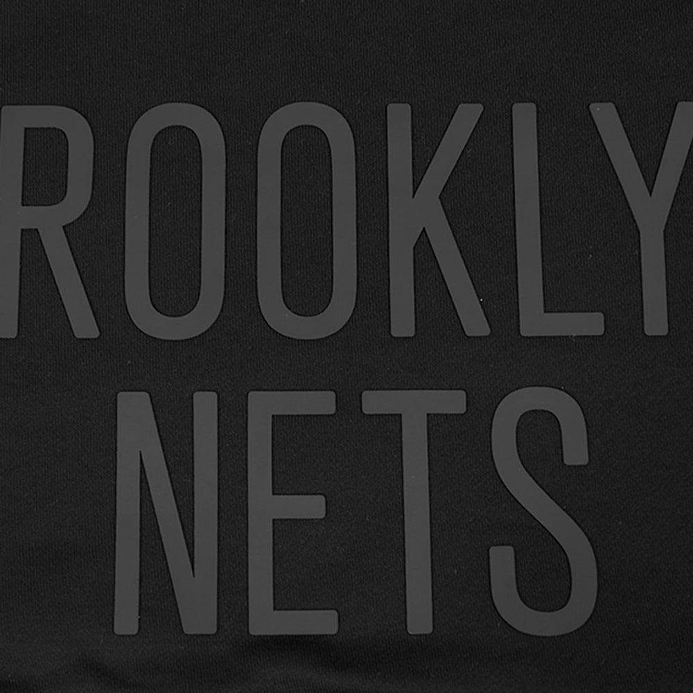Brooklyn Nets Pro Standard Women's Jewels Cropped Pullover Hoodie