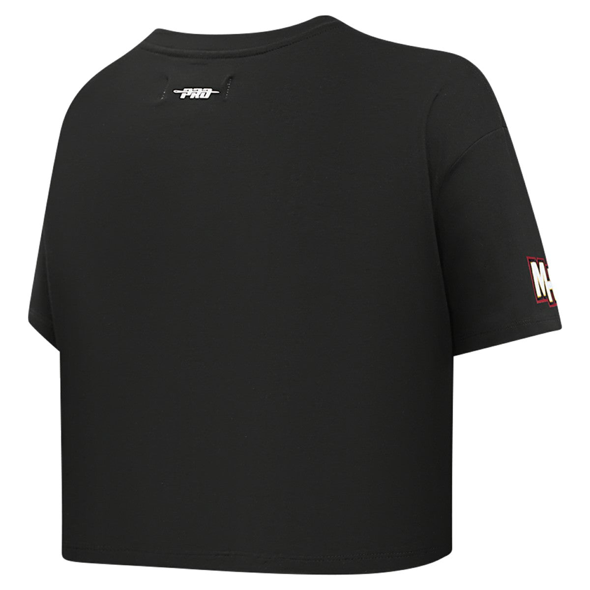 Miami Heat Pro Standard Women's Jewels Boxy Cropped T-Shirt