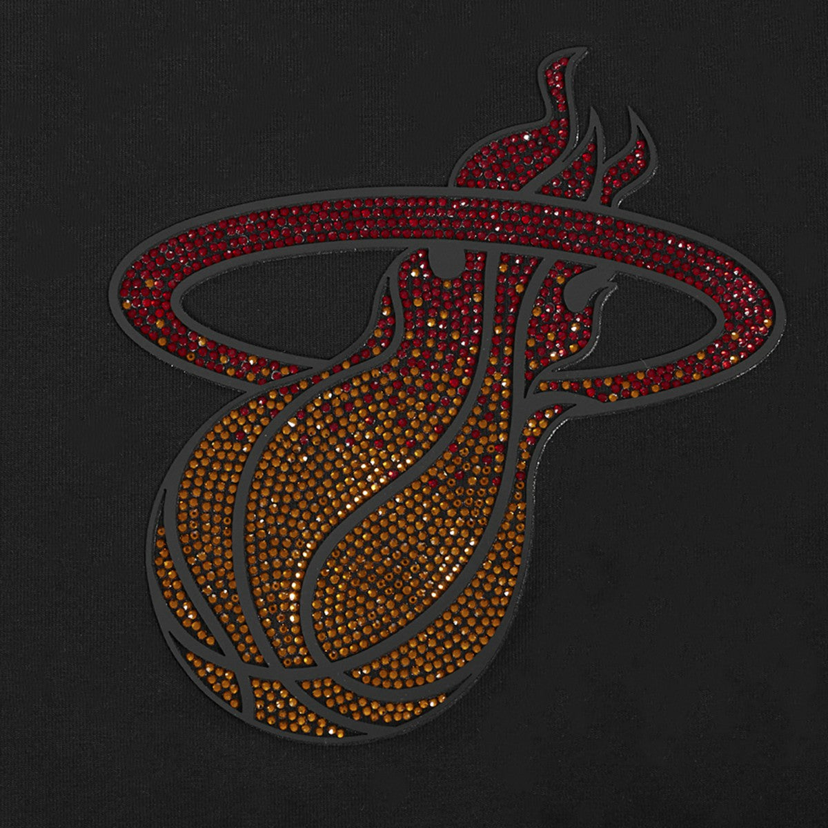 Miami Heat Pro Standard Women's Jewels Boxy Cropped T-Shirt