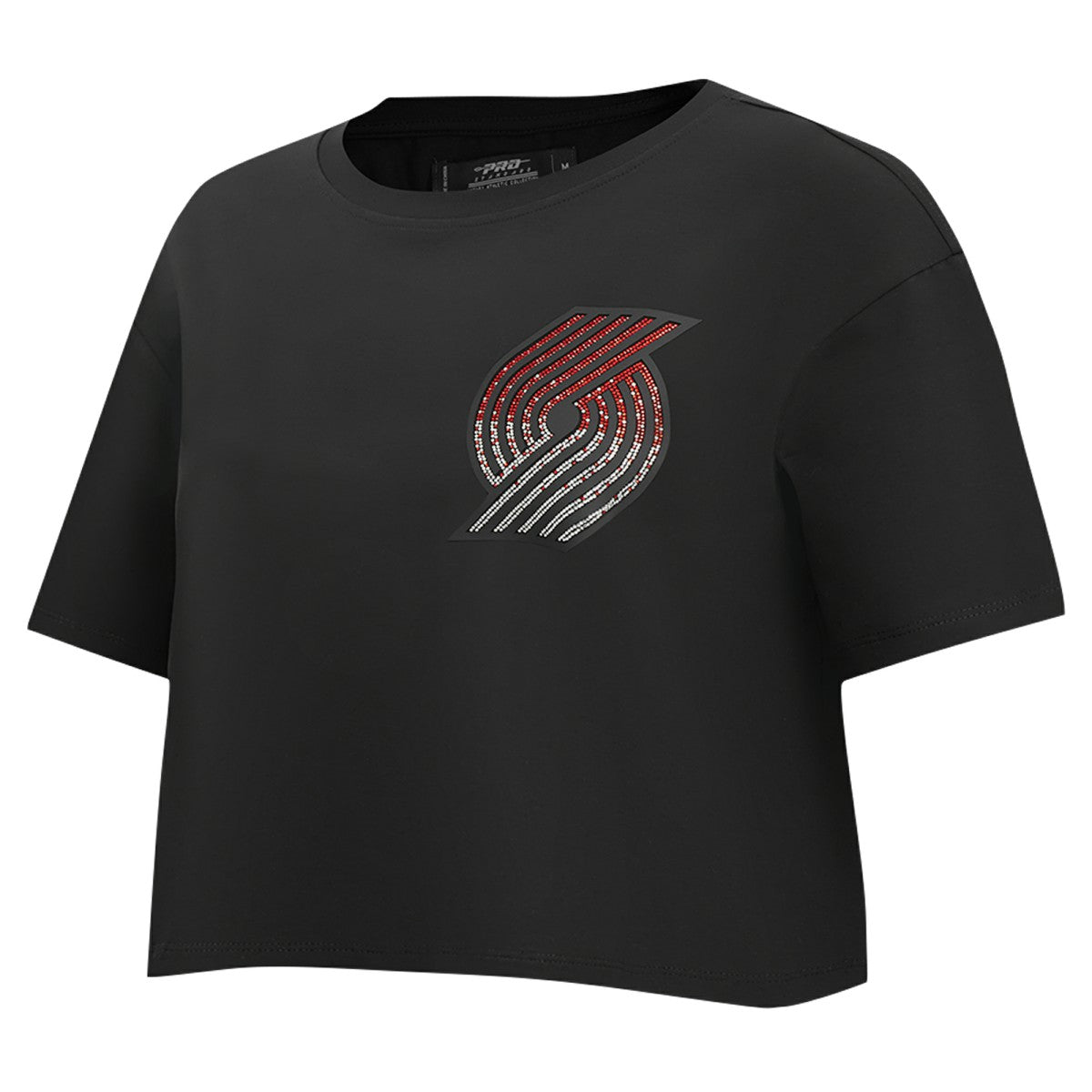 Portland Trail Blazers Pro Standard Women's Jewels Boxy Cropped T-Shirt