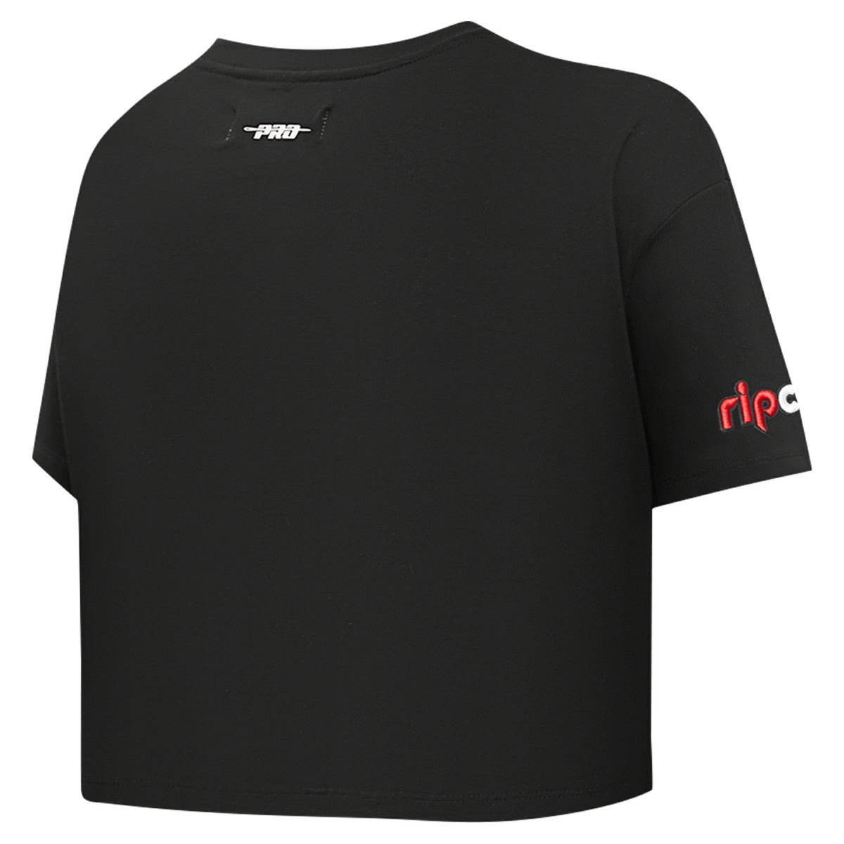 Portland Trail Blazers Pro Standard Women's Jewels Boxy Cropped T-Shirt