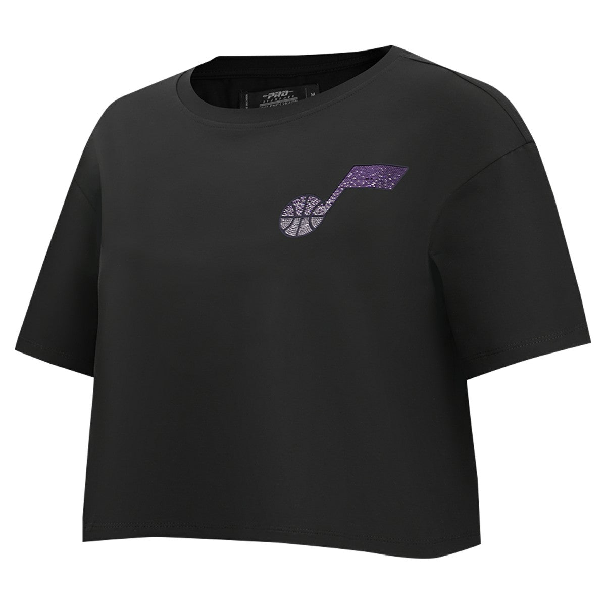 Utah Jazz Pro Standard Women's Jewels Boxy Cropped T-Shirt