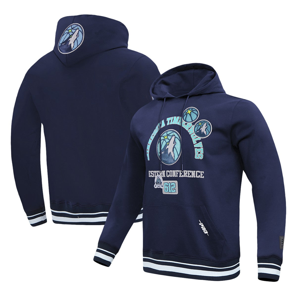 Minnesota Timberwolves Pro Standard Area Code Pullover Hoodie