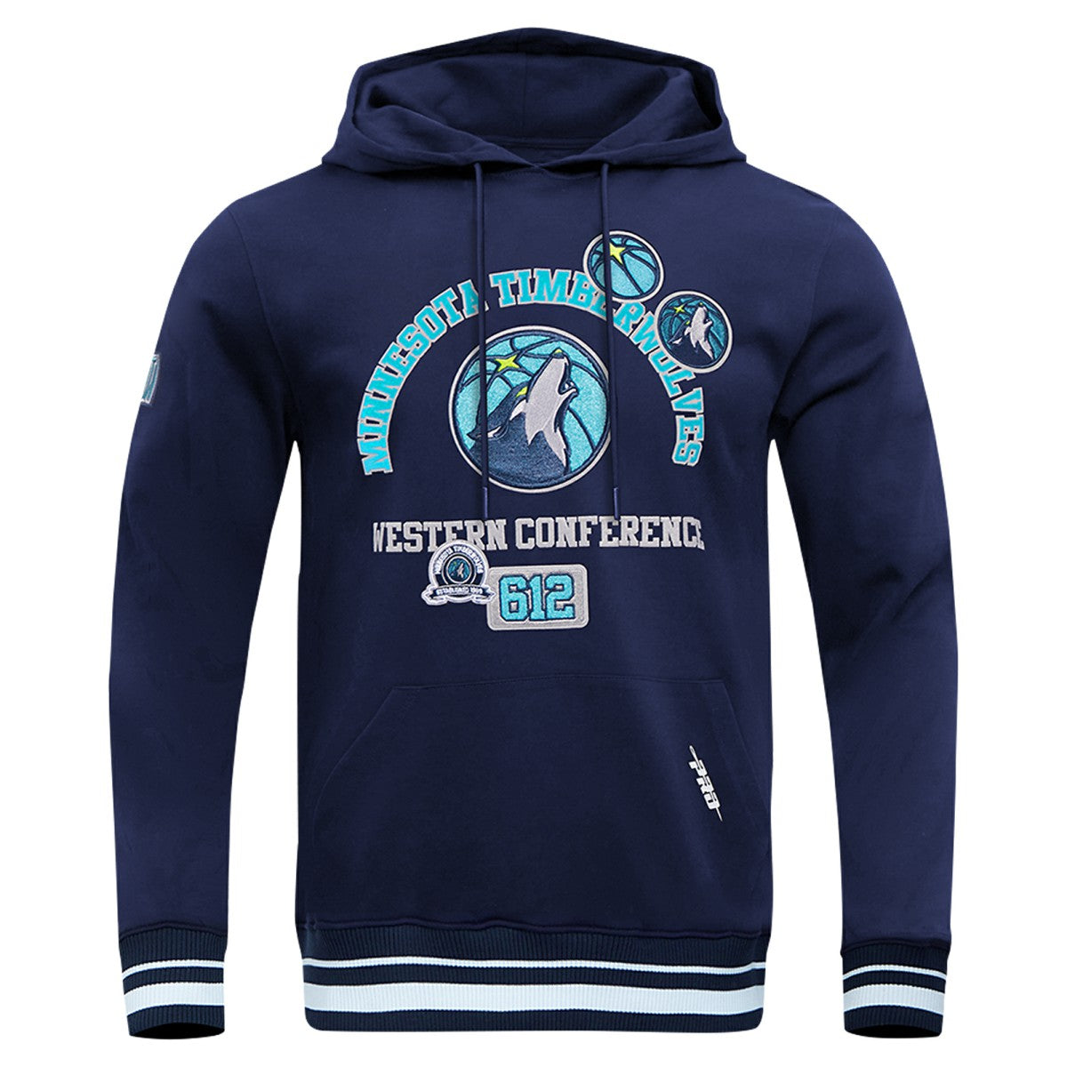 Minnesota Timberwolves Pro Standard Area Code Pullover Hoodie