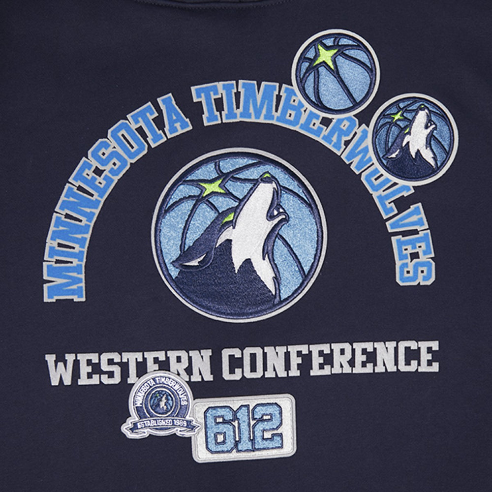 Minnesota Timberwolves Pro Standard Area Code Pullover Hoodie