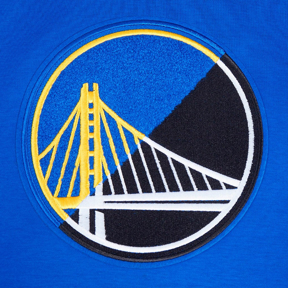 Golden State Warriors Pro Standard Split Logo Pullover Hoodie sale