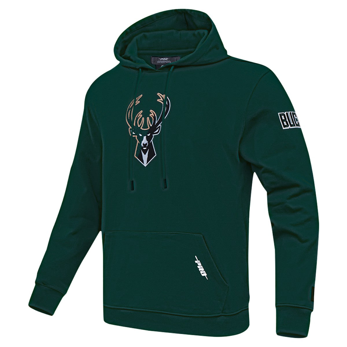 Milwaukee Bucks Pro Standard Split Logo Pullover Hoodie