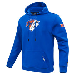 New York Knicks Pro Standard Split Logo Pullover Hoodie