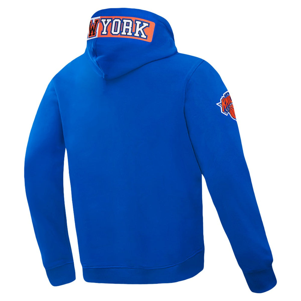 New York Knicks Pro Standard Split Logo Pullover Hoodie
