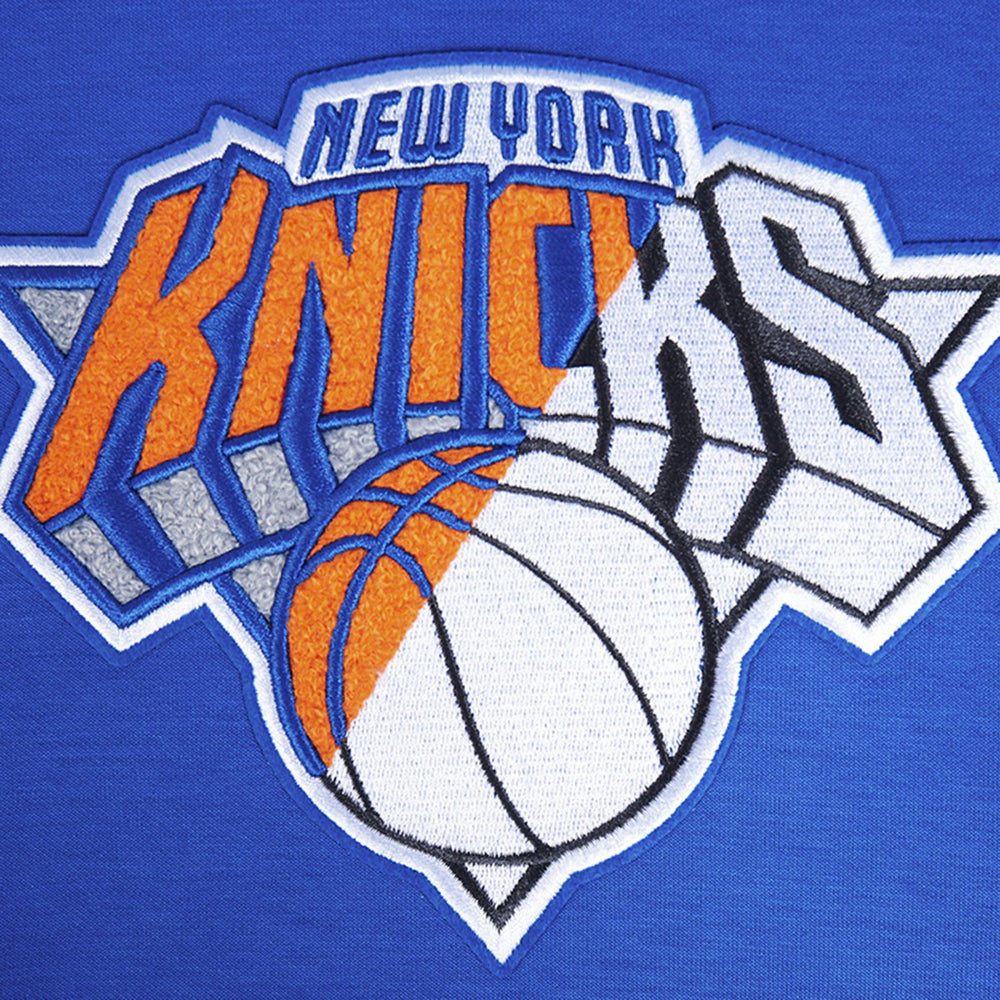 New York Knicks Pro Standard Split Logo Pullover Hoodie