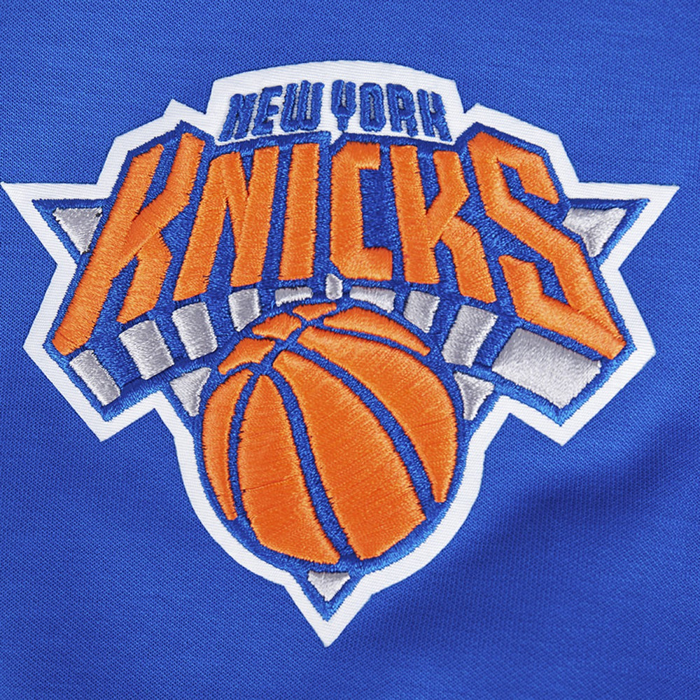 New York Knicks Pro Standard Split Logo Pullover Hoodie