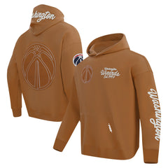 Washington Wizards Pro Standard Paint the City Drop Shoulder Pullover Hoodie